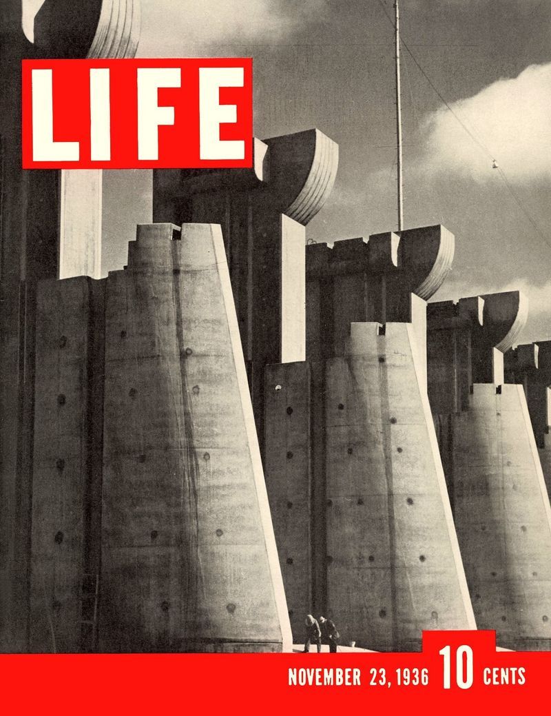 The first cover of Life Magazine