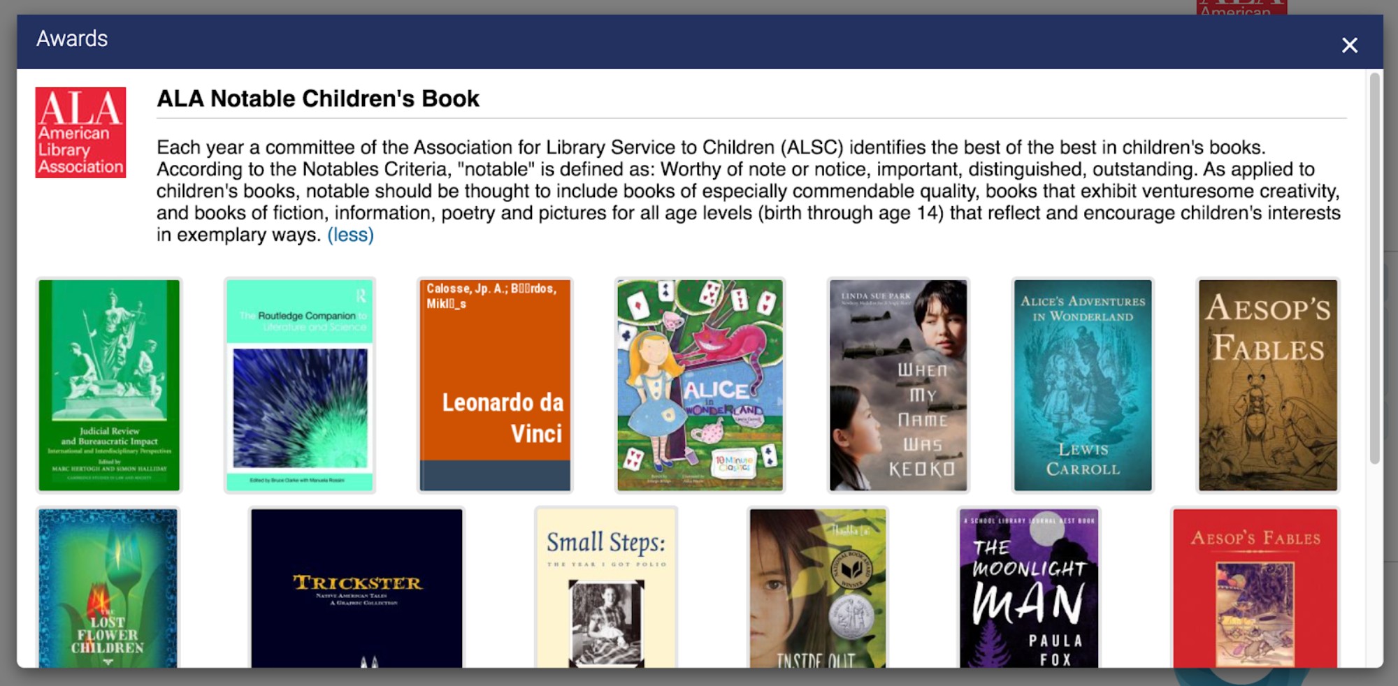 2021-03-15 Children's and YA Materials on Ebook Central