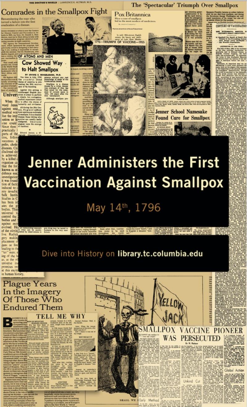 2021-05-14 Today In History- Jenner Administers the First Smallpox Vaccination