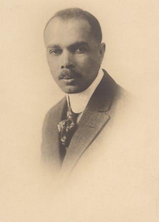 A portrait of James Wheldon Johnson