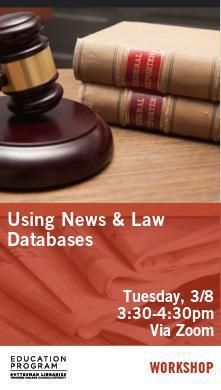 Using News and Law Databases