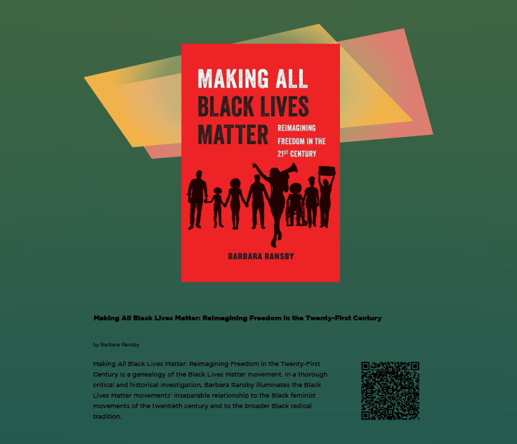 Cover of the book Making All Black Lives Matter by Barbara Ransby