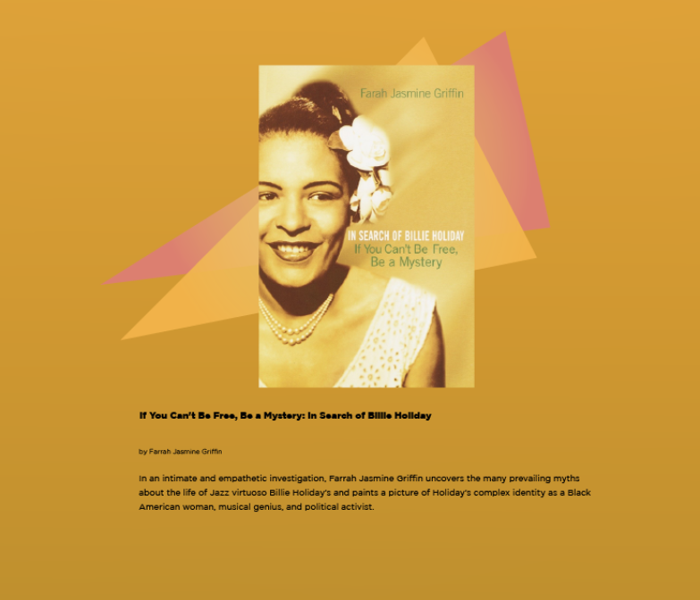 Cover of the book In Search of Billie Holiday by Farah Jasmine Griffin
