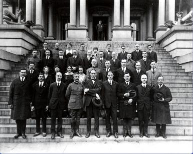 CU Staff Working in Washington during WW1_Historical Photographs