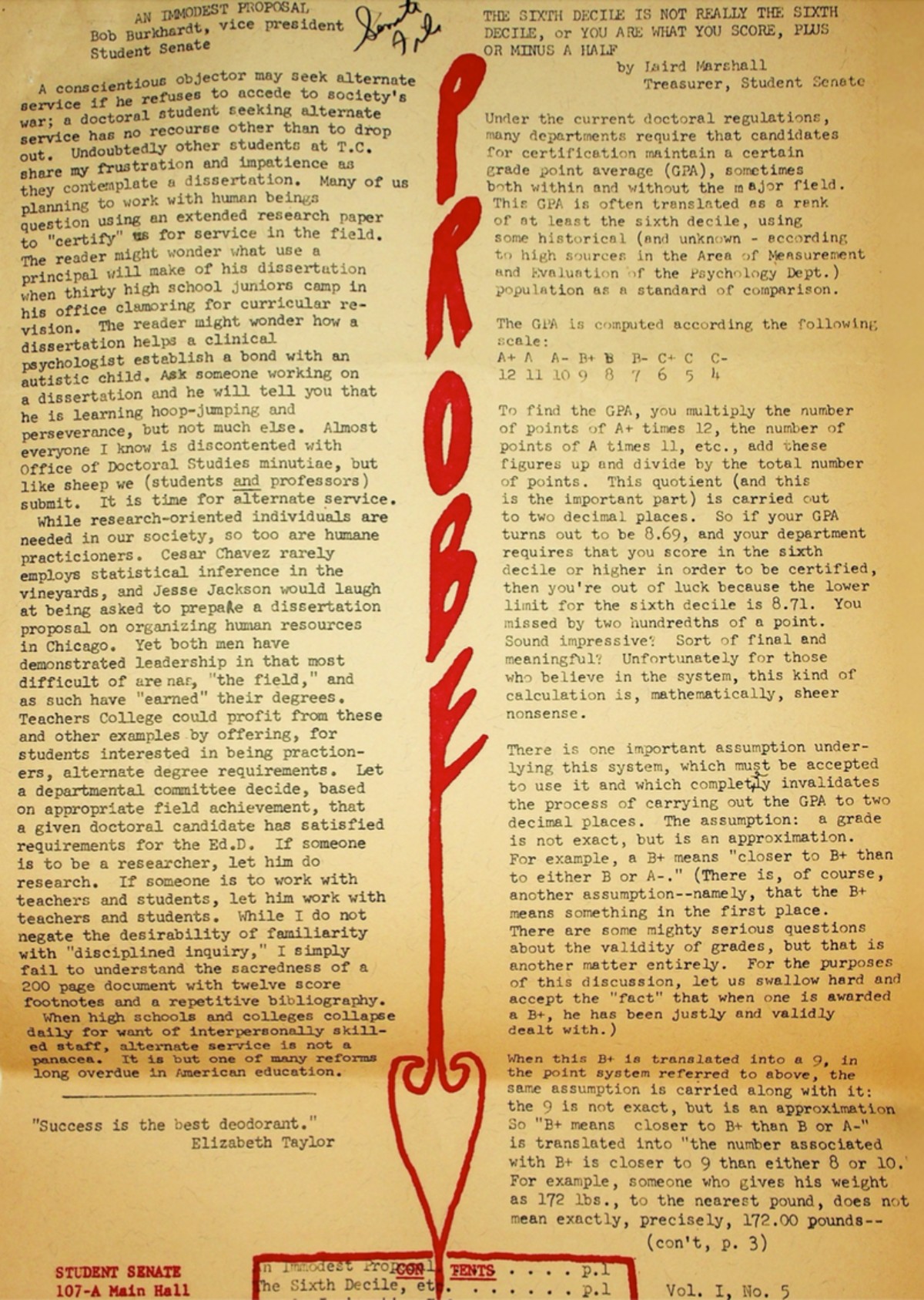 the initial manuscript of 