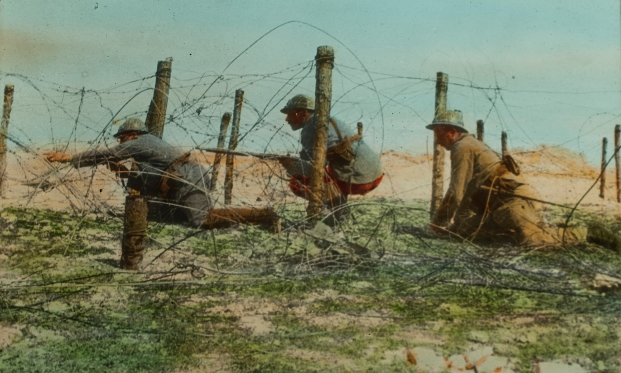 World War, Battle of Verdun, Rothman Lantern Slides