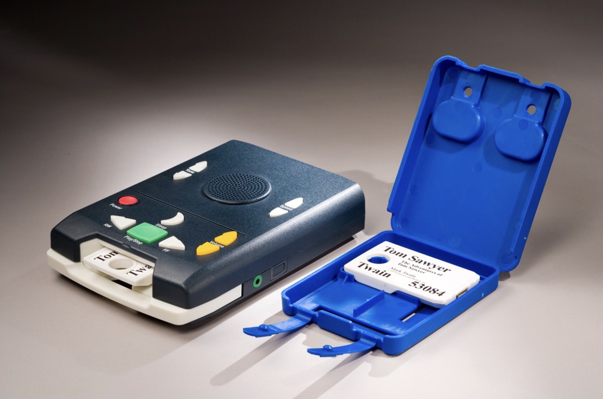 Image of talking book technology