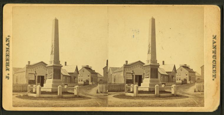 The Civil War monument_Nantucket_NYPL