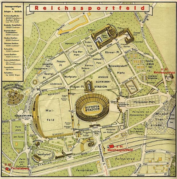 1936_Summer_Olympics_Reichssportsfeld_Map