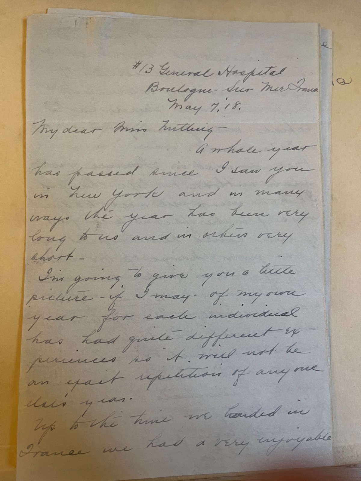 Alice Lake Letter