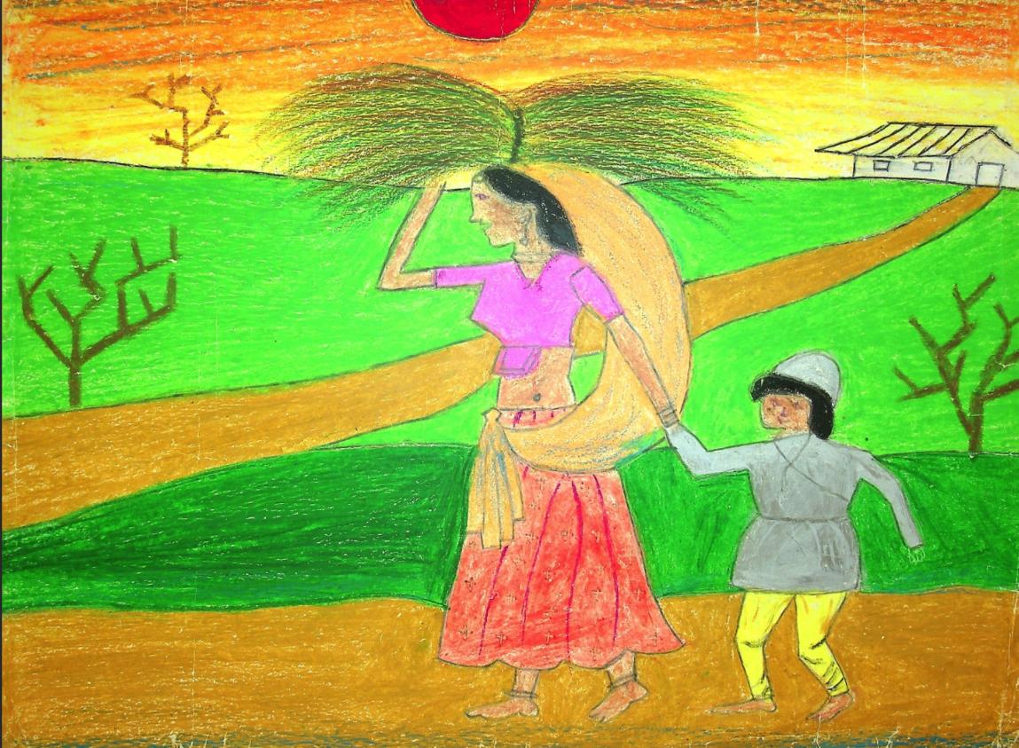 Childrens Indian Art