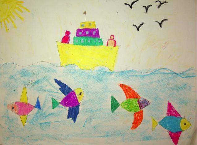 Me_Watching_Fishes_IndianChildren'sArt