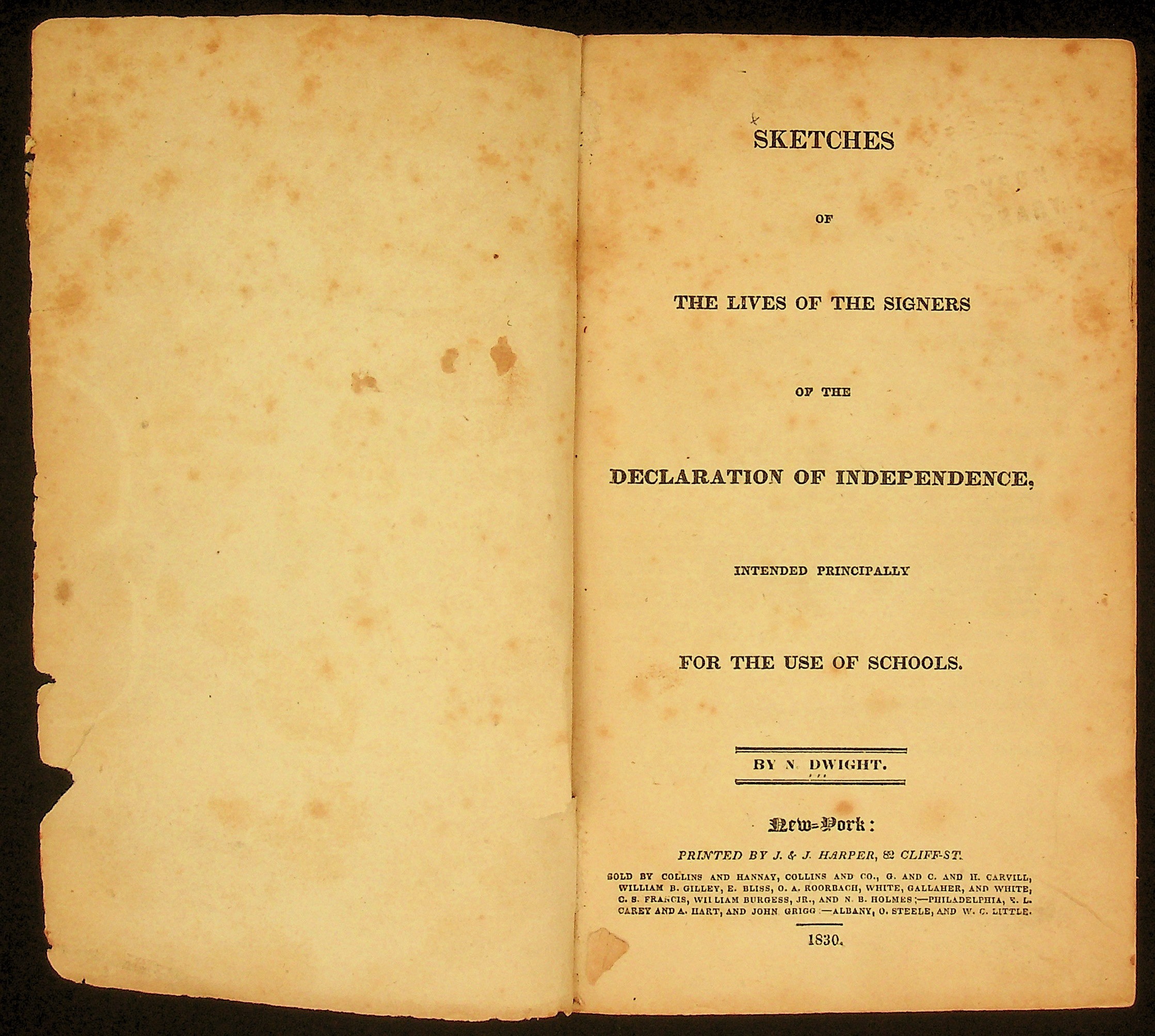 The Lives of Signers Book