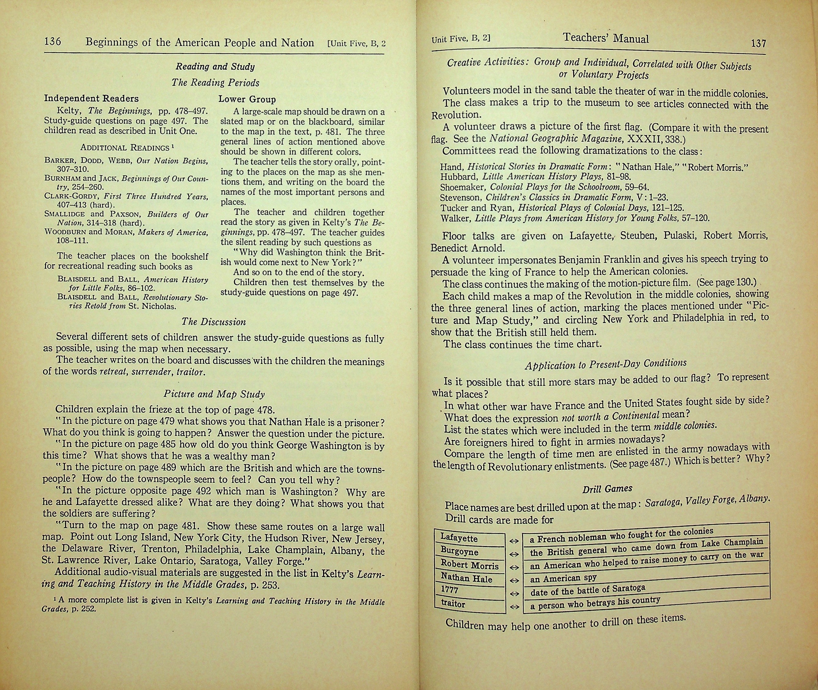 beginning of american people