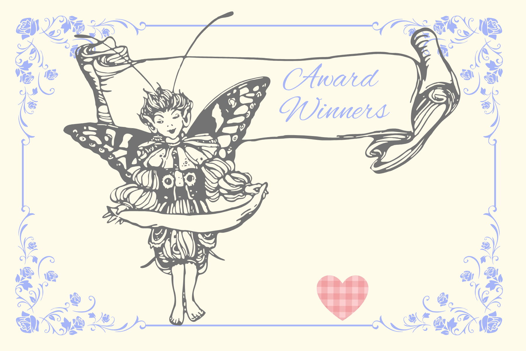 Butterfly_Fairy_Image_with Rose_Border