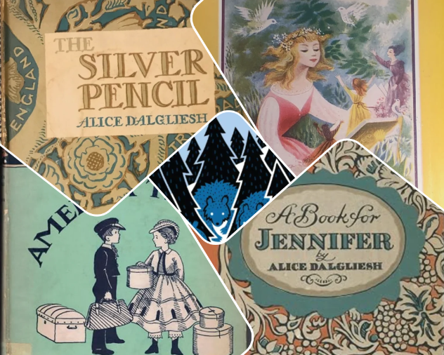 Collage of Five Books by Alice Dalgliesh