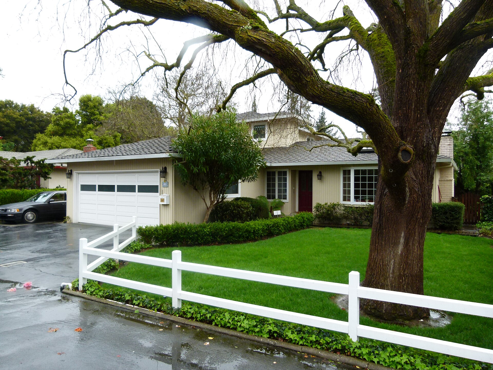 Garage in Menlo Park, CA where Google became incorporated