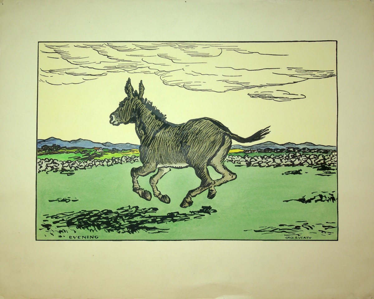 illustration of donkey